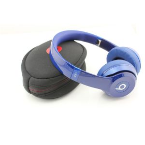 Buy cheap Beats Solo2 Gloss Blue Headphones  Beats By Dre Wired Headphones with seal box from wholesalers