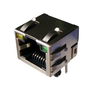 Buy cheap VSMJL1-8-8-G-Y RJ45 Modular Jack 8P8C Shield with LED R/A With LED LPJE101AHNL from wholesalers