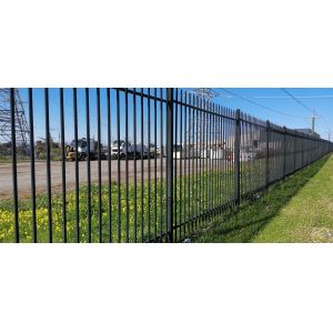 Buy cheap Customized Metal 4 Ft Black Aluminum Fence Garden from wholesalers