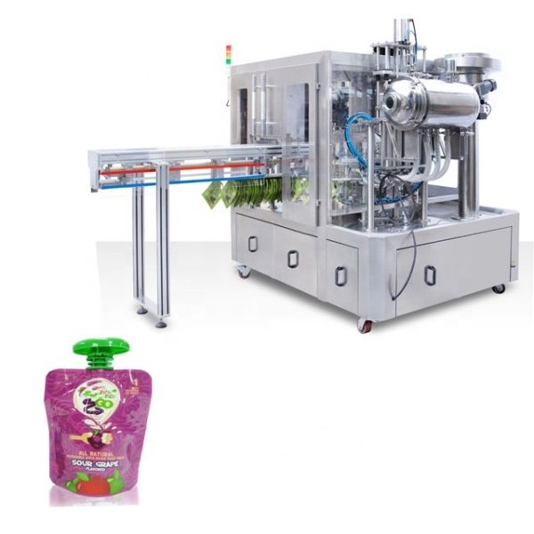 Buy cheap PLC Controlled Spout Pouch Filler Capper Machine For Convenient And Fast Production from wholesalers