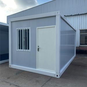 Buy cheap Strong and Durable Flat Pack Container House with 50/75/100mm EPS Sandwich Panel and Optional Floor from wholesalers