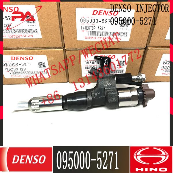 DENSO Common Rail Fuel Injector 095000-5271 095000-5273 For HINO J08E 23670