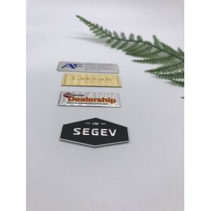 Buy cheap Matte Adhesive Backed Metal Labels , Anodized Aluminum Stickers from wholesalers