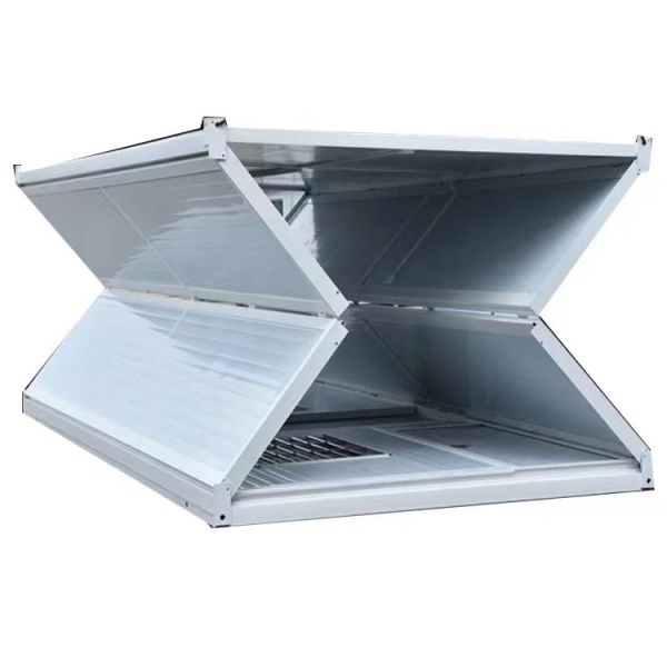 Buy cheap Modern Design Folding Prefabricated Office Container House with Aluminum Window from wholesalers