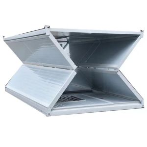 Buy cheap Modern Design Folding Prefabricated Office Container House with Aluminum Window from wholesalers