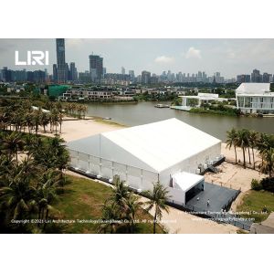 Buy cheap 40M Width Large Hall Conference Event Marquee With PVC Walls from wholesalers