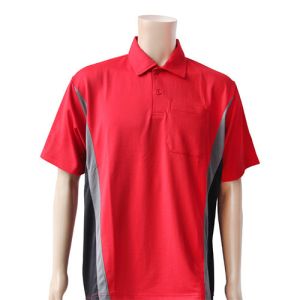 Buy cheap 210gsm GYM Polyester OEM T Shirts 4XL Custom Work Polo Shirts With Logo from wholesalers