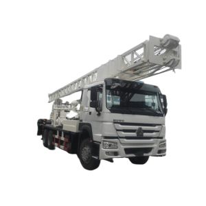 Buy cheap 400M Special Vehicles SINOTRUK HOWO Truck Mounted Drilling Rig Oil Exploration from wholesalers