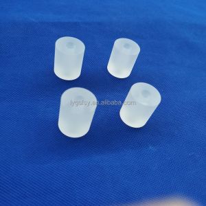 Buy cheap High Purity Transparent Frosted Fused Quartz Glass Rod from wholesalers