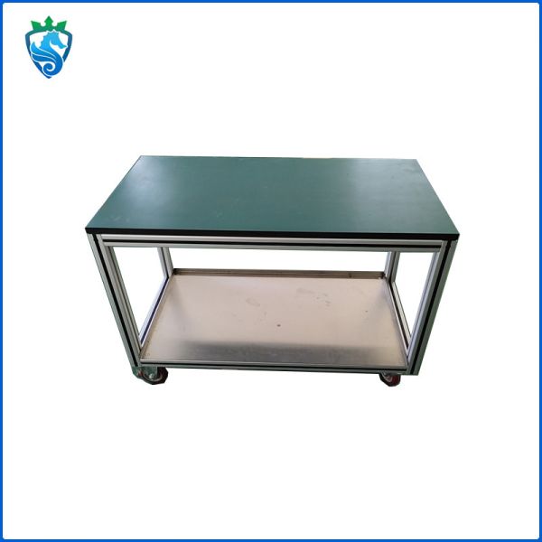 Buy cheap Modular Workbench Aluminium Profile Workshop Assembly Line Inspection Table from wholesalers