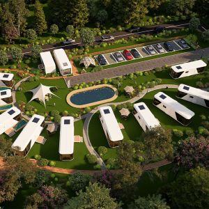 Buy cheap Modular Tiny Space Capsule House Experience Next Level Accommodation from wholesalers