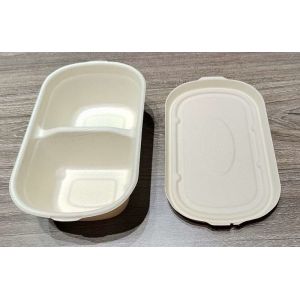 Buy cheap 100% Biodegradable Disposable Dinnerware Compostable Sugarcane Food Container product
