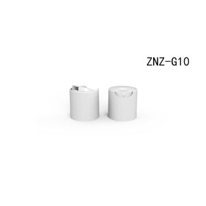 Buy cheap White Polypropylene PP Disc Top Cap 24/410 Smooth Surface product