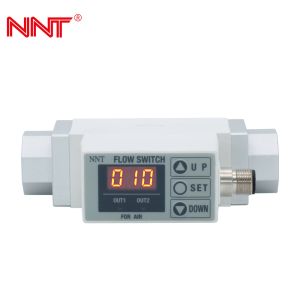 3/8 Digital Air Flow Meters , Heater Type Pneumatic Air Flow Switch