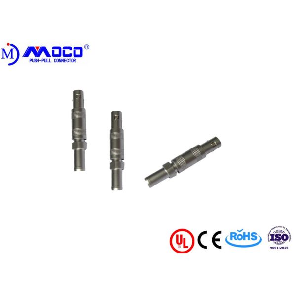 00S Miniature Coax Connectors , Ultrasound Transducer Coaxial Cable End