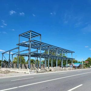 Buy cheap Size Custom Metal Storage Sheds , Customized Q235 Steel Prefab Houses from wholesalers