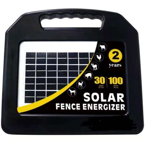 Quality IP66 Farm Plastic Frame Solar Electric Fence Energizer 10KV for sale