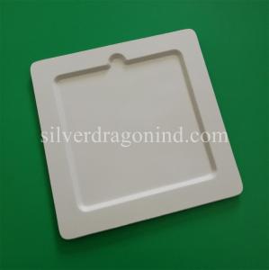 Buy cheap Popular Biodegradable Disposable Sugarcane Pulp Paper Plate, 24.7cm Cake Tray product