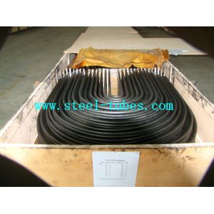 U Bend Tube A 556 / 556M Cold Drawn Carbon Feedwater Heater Black Seamless Steel