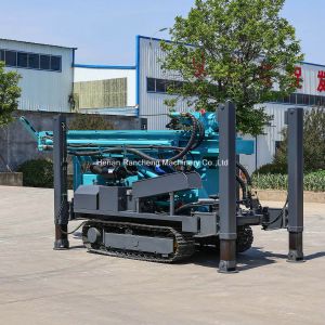 RCF280C Steel Crawler Water Well Drilling Rigs Machine 280m Depth Underground
