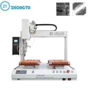 Buy cheap Zhongtu New Automatic PCB Board Soldering Machine Robot Equipment for Electronic Products Switch Socket from wholesalers