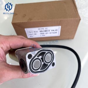 China Komatsu D51PX-22 Solenoid Valve 702-21-07620 702-21-07610 Engine Solenoid Valve on sale