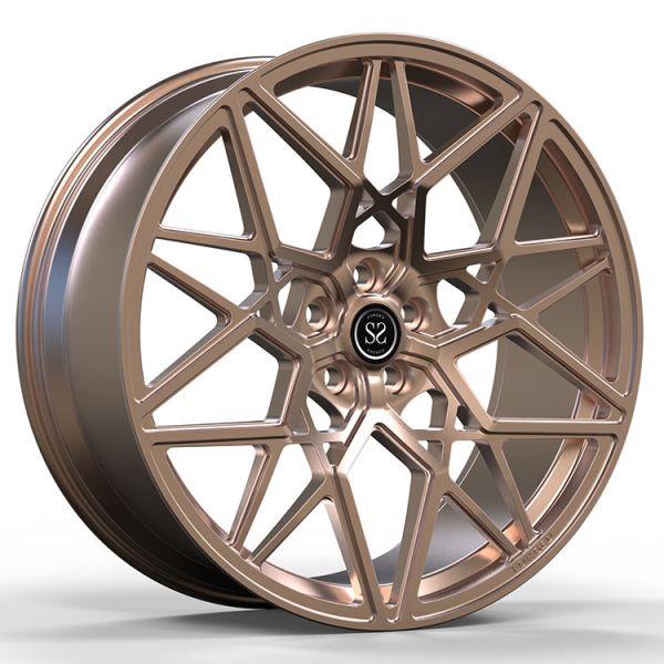 Quality 19 and 20 Inch Ford Mustang Bronze Forged Wheels for sale