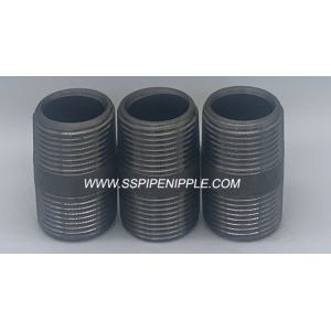 Buy cheap Industrial Black Pipe Nipple Rust Proof Galvanized Steel Pipe Nipple from wholesalers