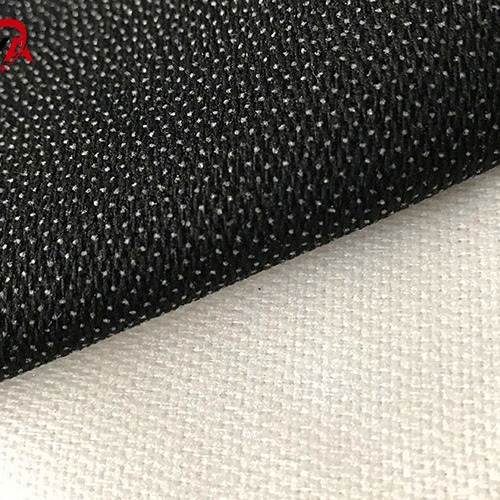 Buy cheap Water Jet Plain Weaving Fusing Interlining Fabric PA Double Dot from wholesalers