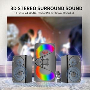Buy cheap USB/SD/FM/BT/Remote Control Speaker Active Surround Audio Subwoofer with LED Light and Wood Design from wholesalers