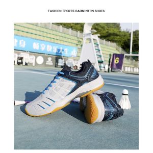 Custom Tennis Shoes Badminton Shoes With Anti-Slip Feature Fashion Design In