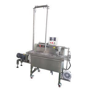 Buy cheap Space-Saving Automatic Chocolate Enrober with Melting Tank | Continuous Supply product