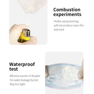 Buy cheap ASTM F2100 17.5*9.5cm Disposable Surgical Face Mask from wholesalers