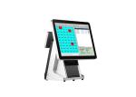 Buy cheap Dual Screen POS Computer Hardware , Automated Cash Register System Plastic Aluminium from wholesalers