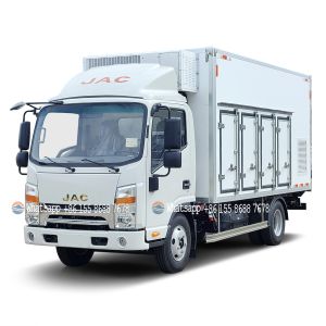Buy cheap JAC 4x2 Left Hand Driven Ice Cream Refrigerator Truck from wholesalers