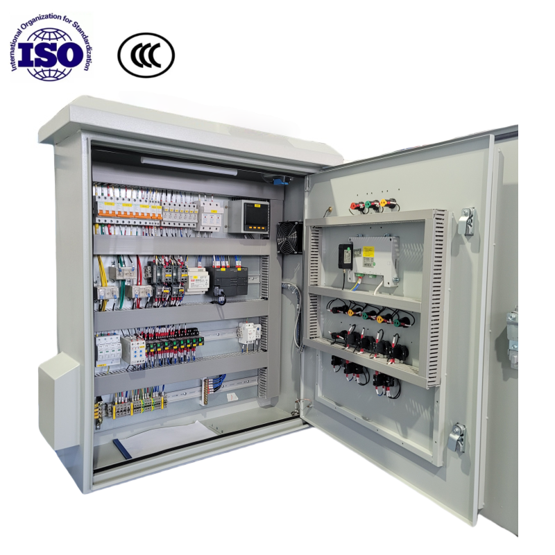 Buy cheap Custom Metal PLC Control Cabinet Integrated Pump Station Control Panel product