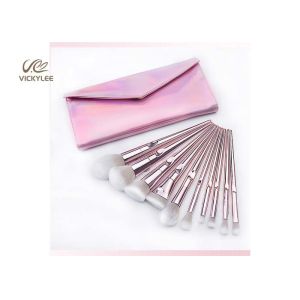 Buy cheap Soft Touch Electroplating 18.8CM 10 Piece Brush Set from wholesalers