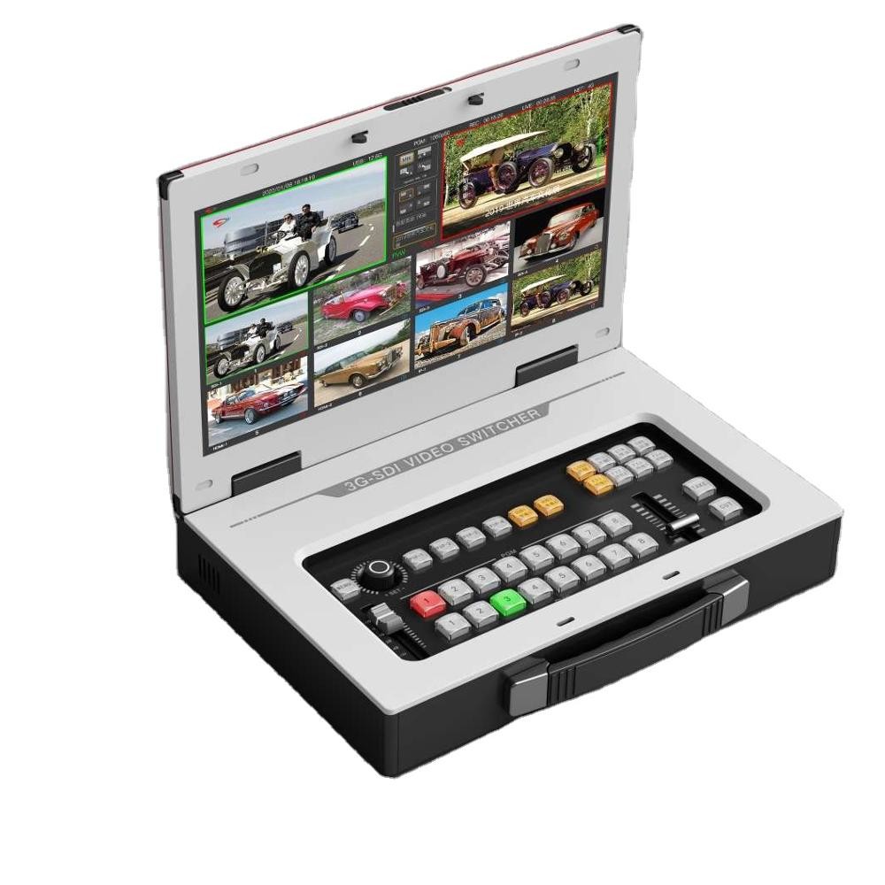 Buy cheap 8 Channel HD Video Switcher For Church Live Streaming With IPTV Support And IP Output from wholesalers