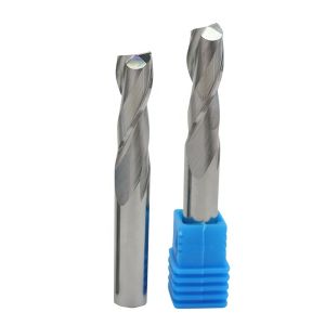 Buy cheap 2flute Cutting Bit Tungsten CNC Solid Carbide End Mill For Density Board from wholesalers