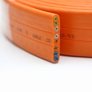 Buy cheap Flat Traveling Cable for Elevator with CE certificate 40G0.75 with Special PVC Jacket from wholesalers