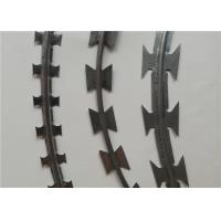 Buy cheap Sharp Wire Fence Razor Ribbon Barbed Tape Concertina With Blades Wire Barrier product