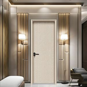 Waterproof Internal WPC Hollow Door For Precise Manufacturing