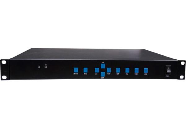 Quality 1 Input 9 Output LCD Video Wall Screens Controller 3X3 With IR RS232 for sale