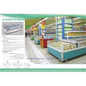 Buy cheap Double Island Display Freezer with shelf - E6 INDIANA from wholesalers