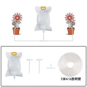 Buy cheap Extra Large Plant Drip Irrigation Bag Automatic Watering Bags Self Automatic Watering System Drip Irrigation Device With Adjustable Valve Switch For Gardening Flower Outdoor, Clear from wholesalers