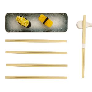Buy cheap Customizable Disposable Bamboo Chopsticks for Sushi and Japanese Cuisine Natural/Carbonized Modern Design from wholesalers