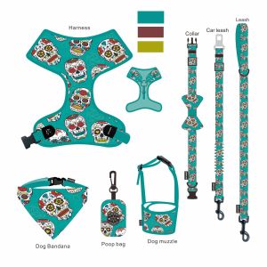 Buy cheap Breathability Dog Poop Bags No Pull Harness Leash Collar Set from wholesalers