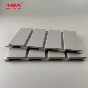 Buy cheap Customized Fixture Slat Wall Panels grey pvc garage panel indoor from wholesalers