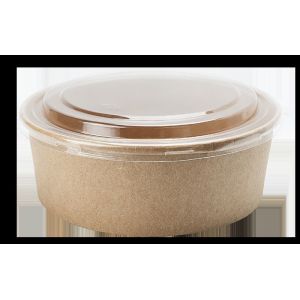 Buy cheap Eco-Friendly Disposable Food Grade Bamboo Salad Paper Bowls With Lids from wholesalers