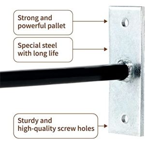 Buy cheap Single Tier Metal Garden Tool Rack with Garage Wall Tool Hangers and Utility Hooks from wholesalers